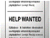 clip art help wanted